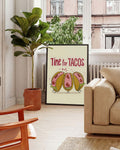 Taco Poster modern Küche – Taco Night