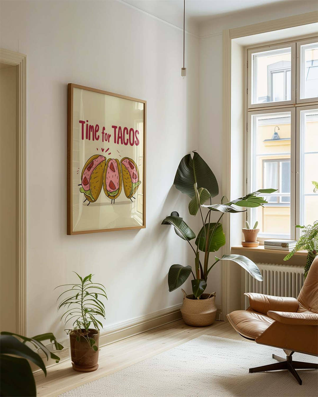 Taco Poster modern Küche – Taco Night