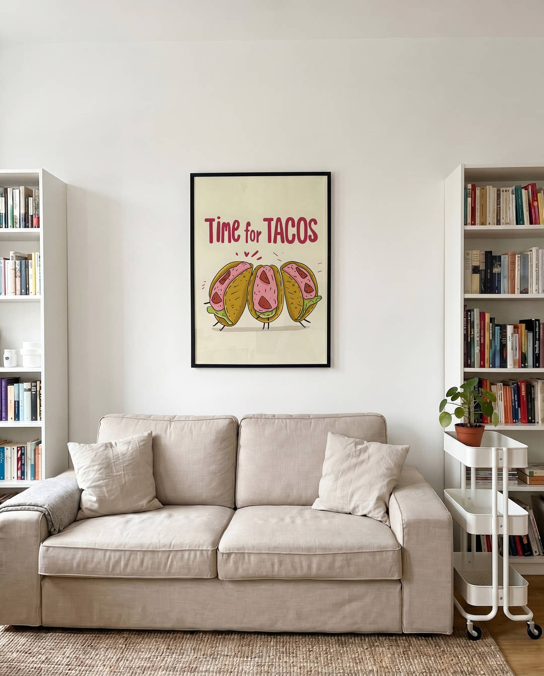 Taco Poster modern Küche – Taco Night