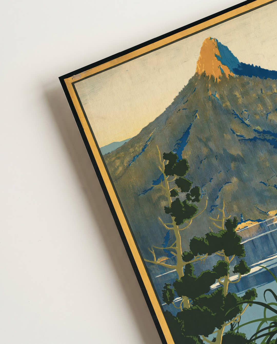 Vintage Tasmanien Poster – Tasmania Alpine Reflection