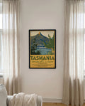 Vintage Tasmanien Poster – Tasmania Alpine Reflection