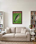 Vintage Tasmanien Angel Poster – Anglers Paradise Regenbogenforelle