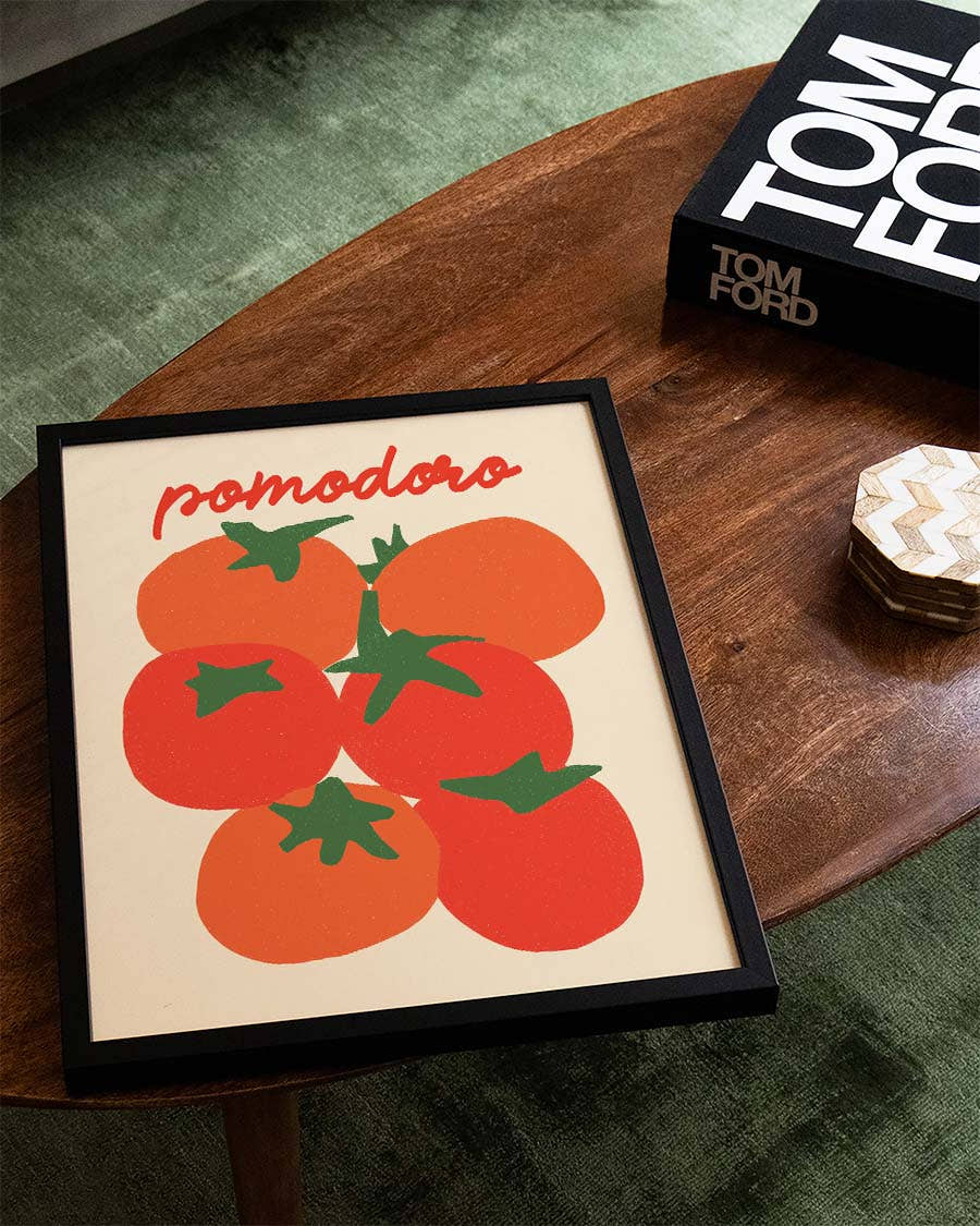 Tomaten Poster minimalistisch – Tomato Season
