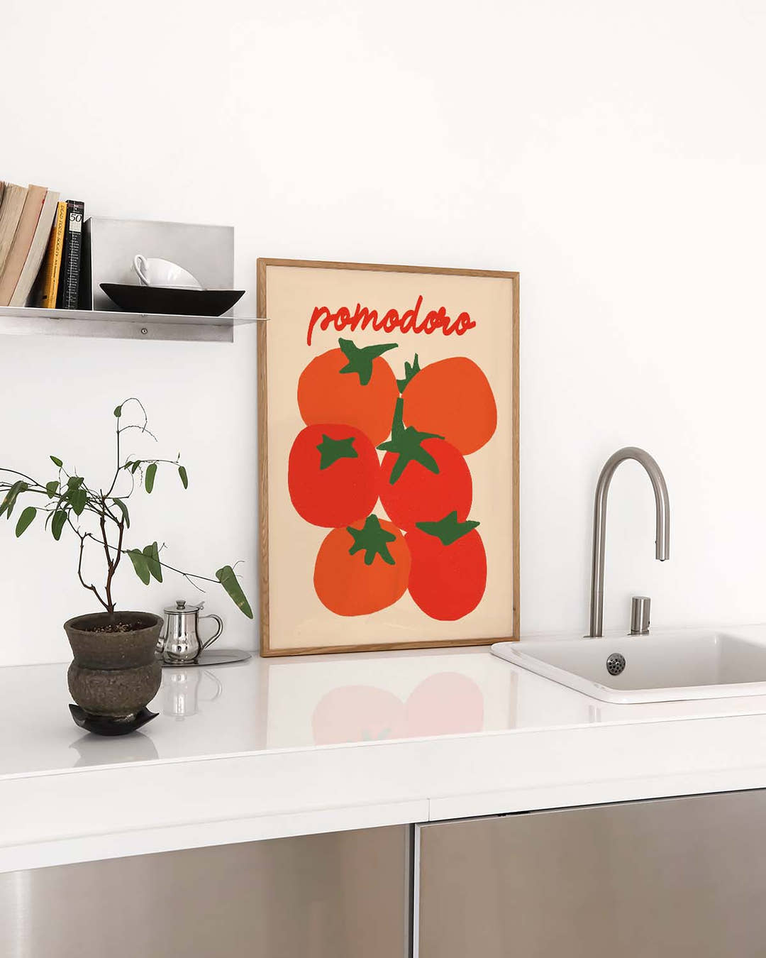 Tomaten Poster minimalistisch – Tomato Season