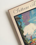 Vintage Neuseeland Nationalpark Poster – Château Tongariro