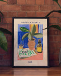 Tropisches Raum Poster modern – Tropical Room