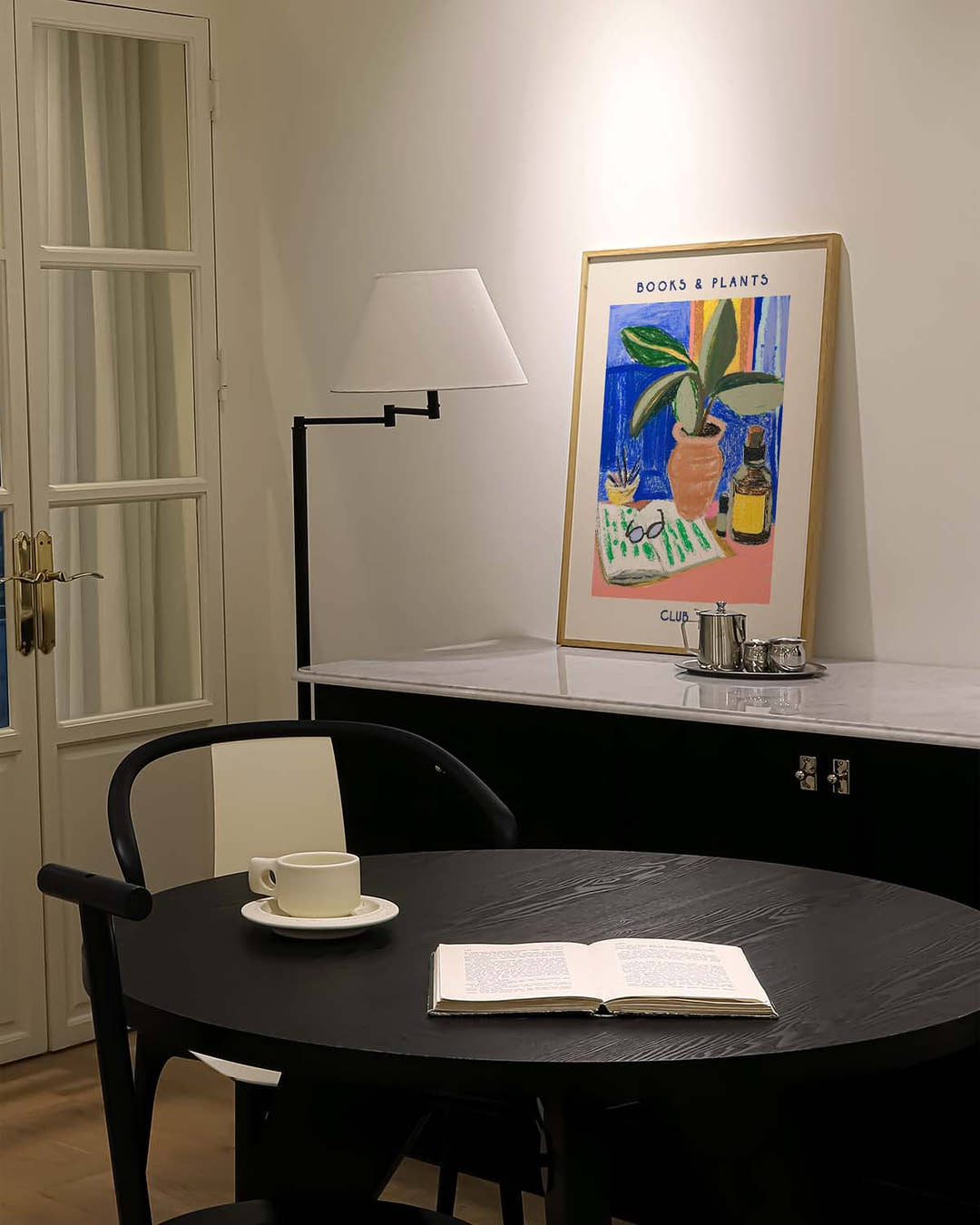 Tropisches Raum Poster modern – Tropical Room