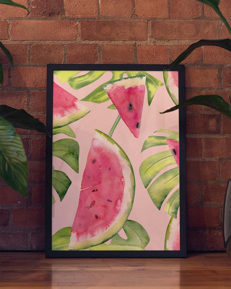 Wassermelonen Poster modern – Tropical Slices