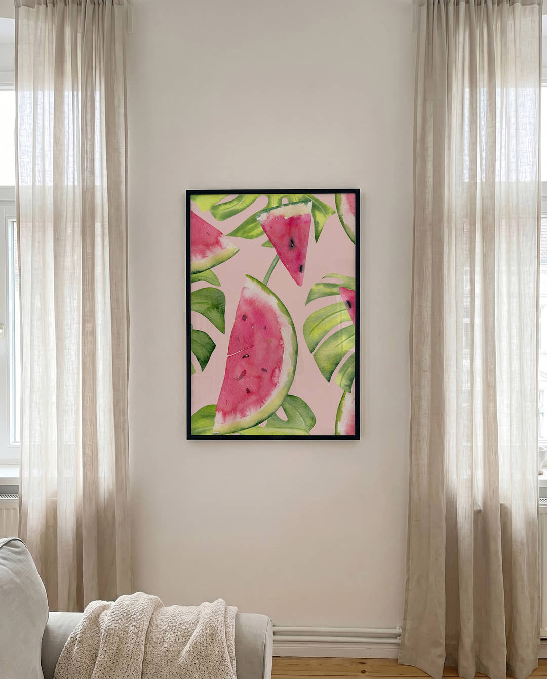 Wassermelonen Poster modern – Tropical Slices