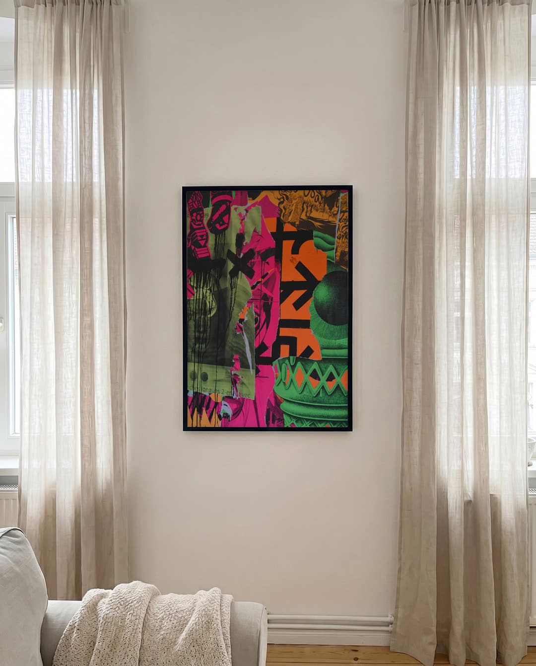 Urban Pop Art Collage Poster – Urban Collage Clash