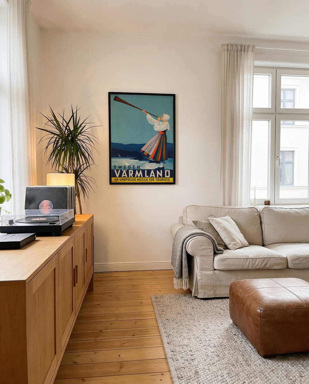 Vintage Schweden Poster – Värmland