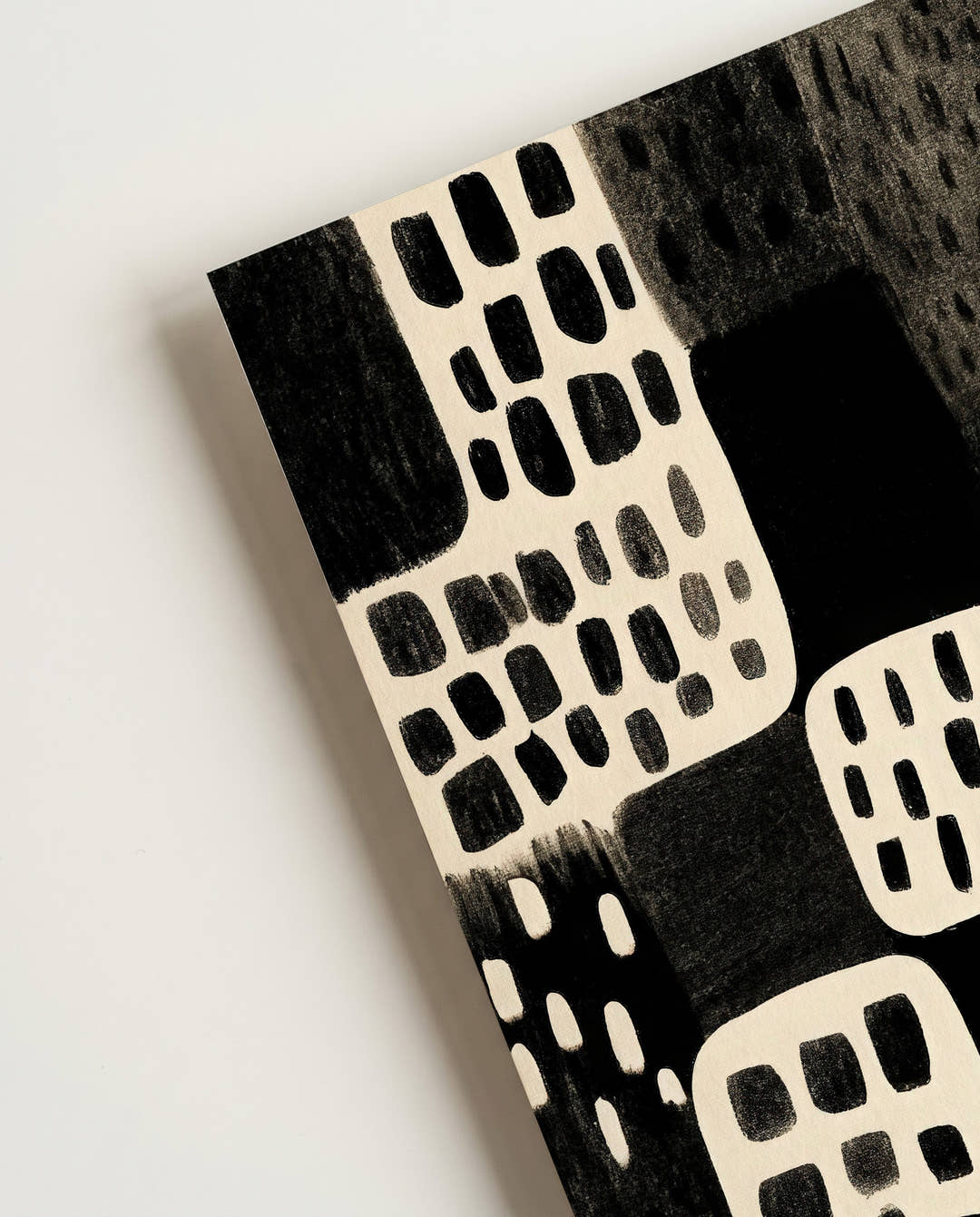 Grafisches Raster Poster modern – Visual Breath