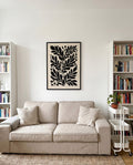 Organisches Blatt Poster modern – Visual Pause