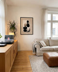Minimalistisches Geometrie Poster modern – Visual Torque