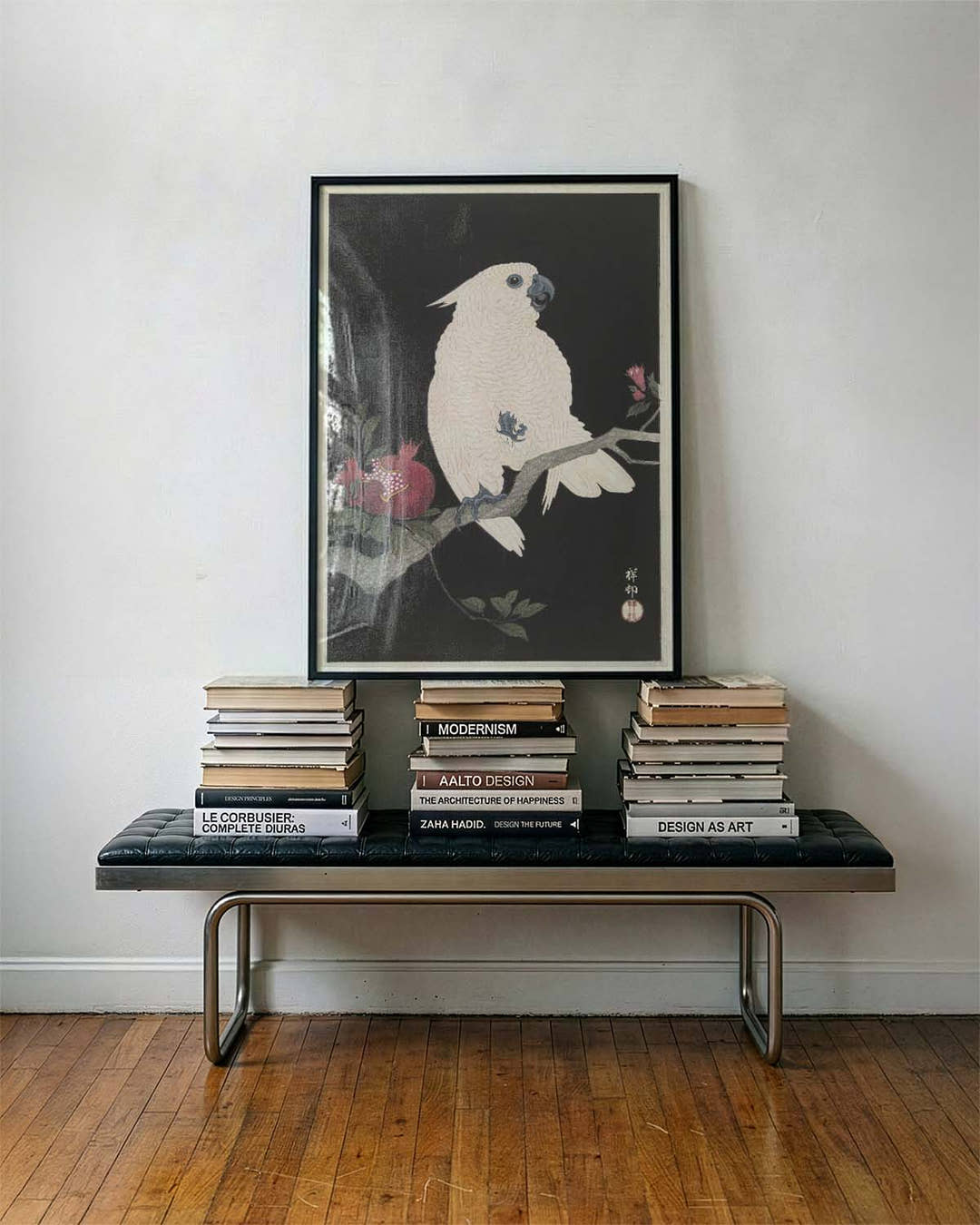 Vogel Poster Nacht modern – White Bird Night