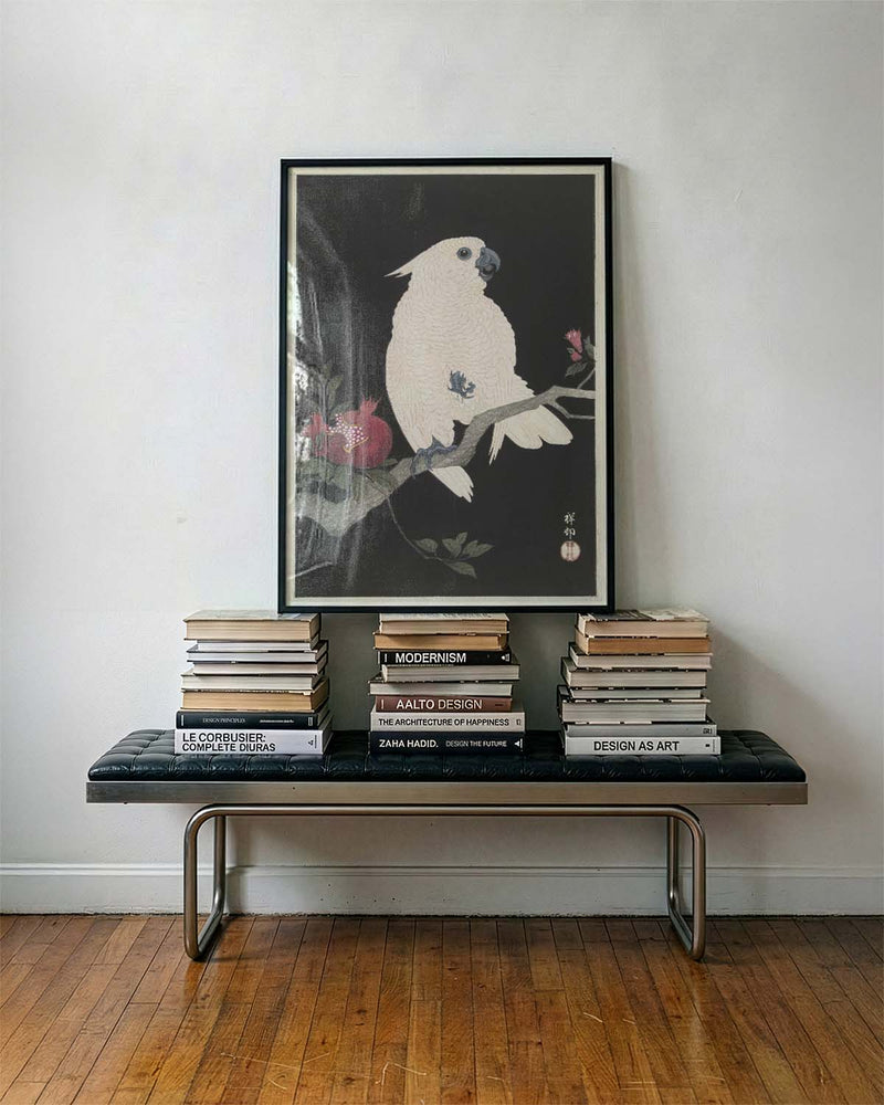 Vogel Poster Nacht modern – White Bird Night