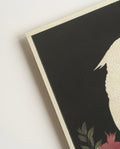 Vogel Poster Nacht modern – White Bird Night