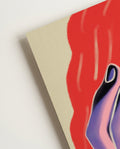 Who brings the light? | Abstrakte Illustration Poster