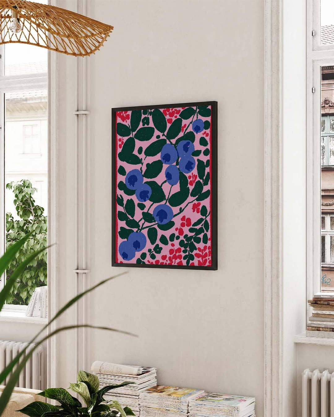 Florales Muster Poster modern – Wild Pattern