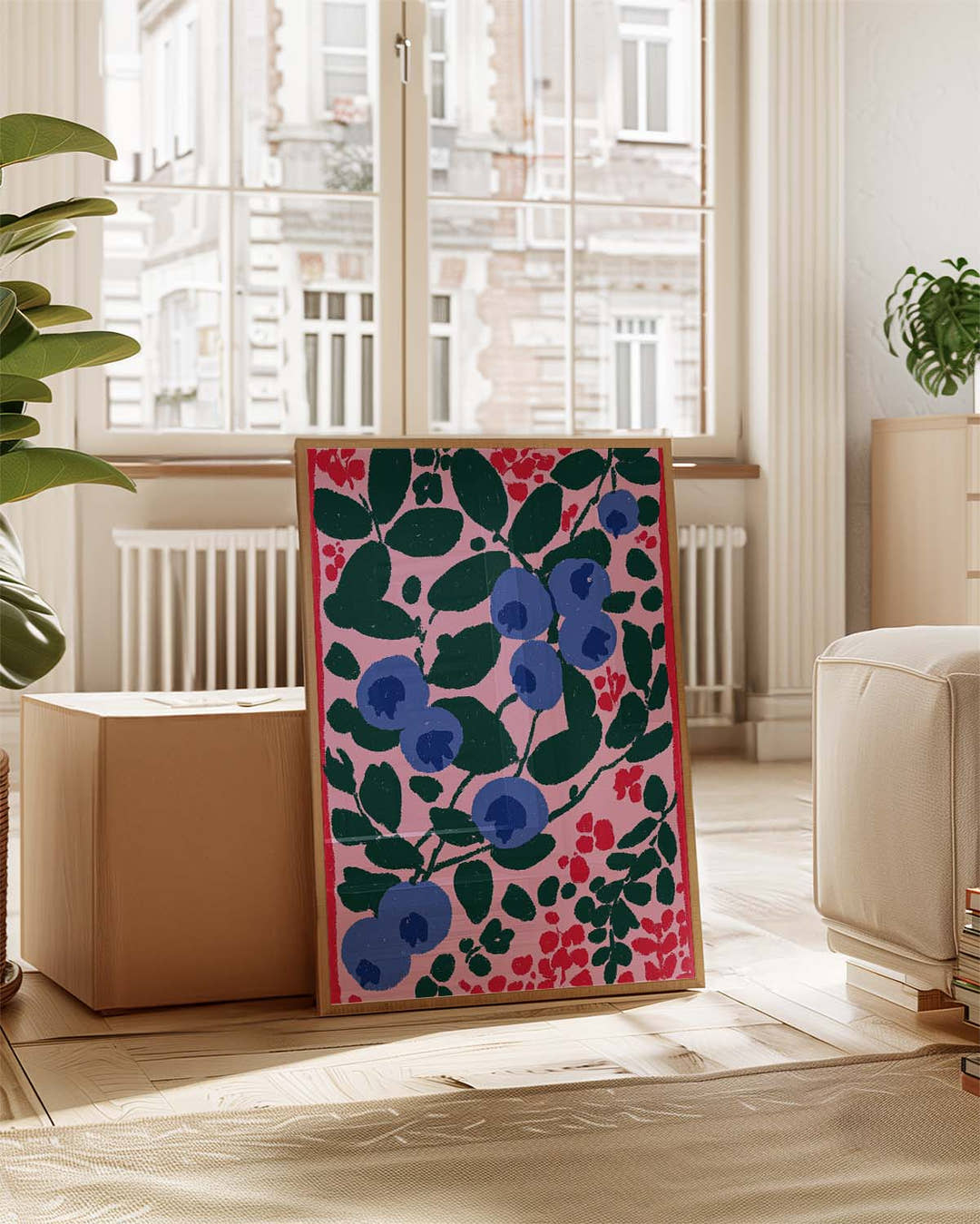 Florales Muster Poster modern – Wild Pattern