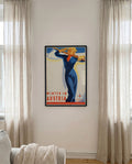 Vintage Österreich Poster – Winter in Austria