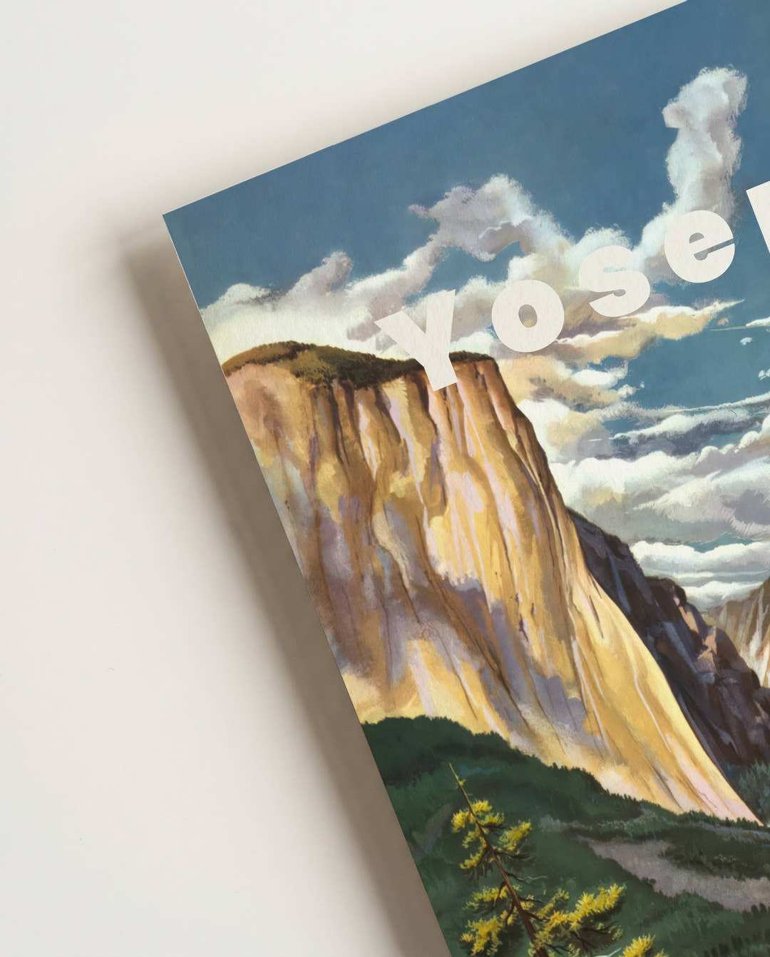 Vintage Yosemite Poster – Yosemite Valley