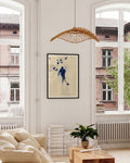 Accident | Abstraktes Figurenposter