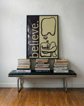 believe. | Illustration Poster