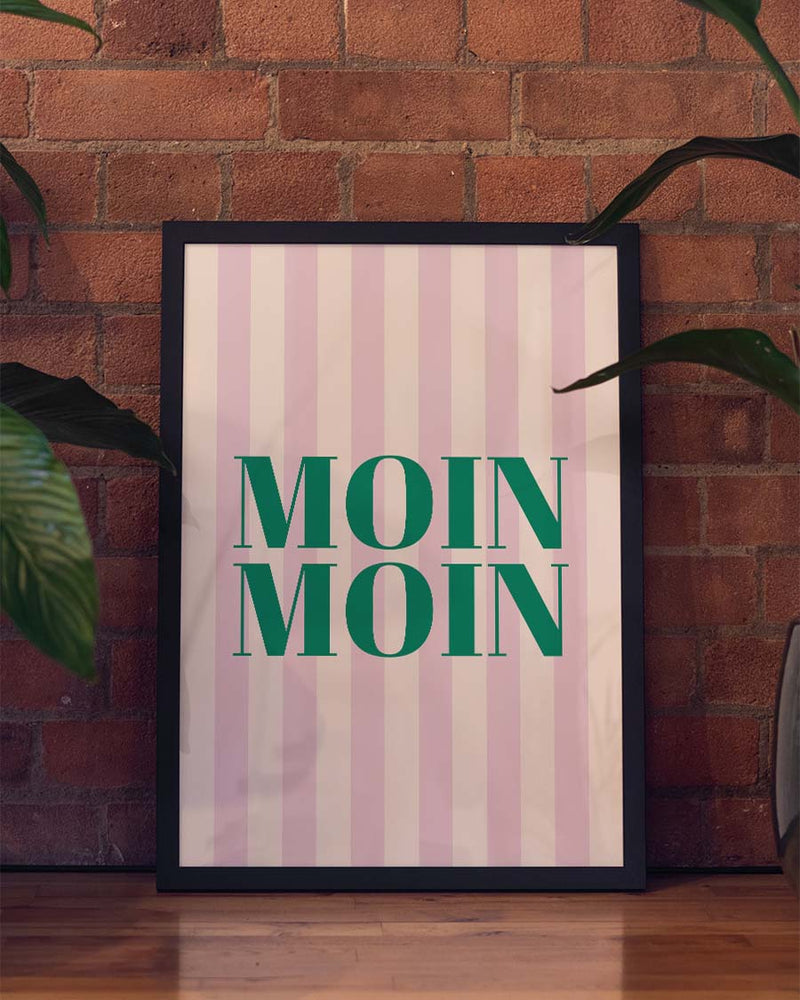 Moin, Moin | Typografie Poster