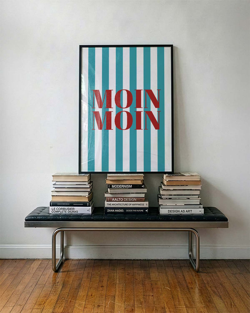 Moin, Moin | Typografie Poster