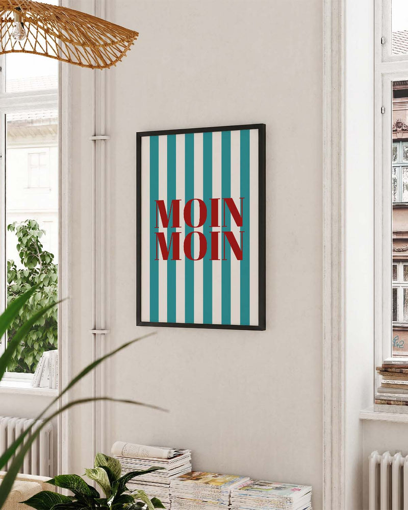 Moin, Moin | Typografie Poster