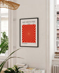 Archer’s Fire | Abstract Art Poster