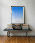 Azure | Minimalist Art Poster