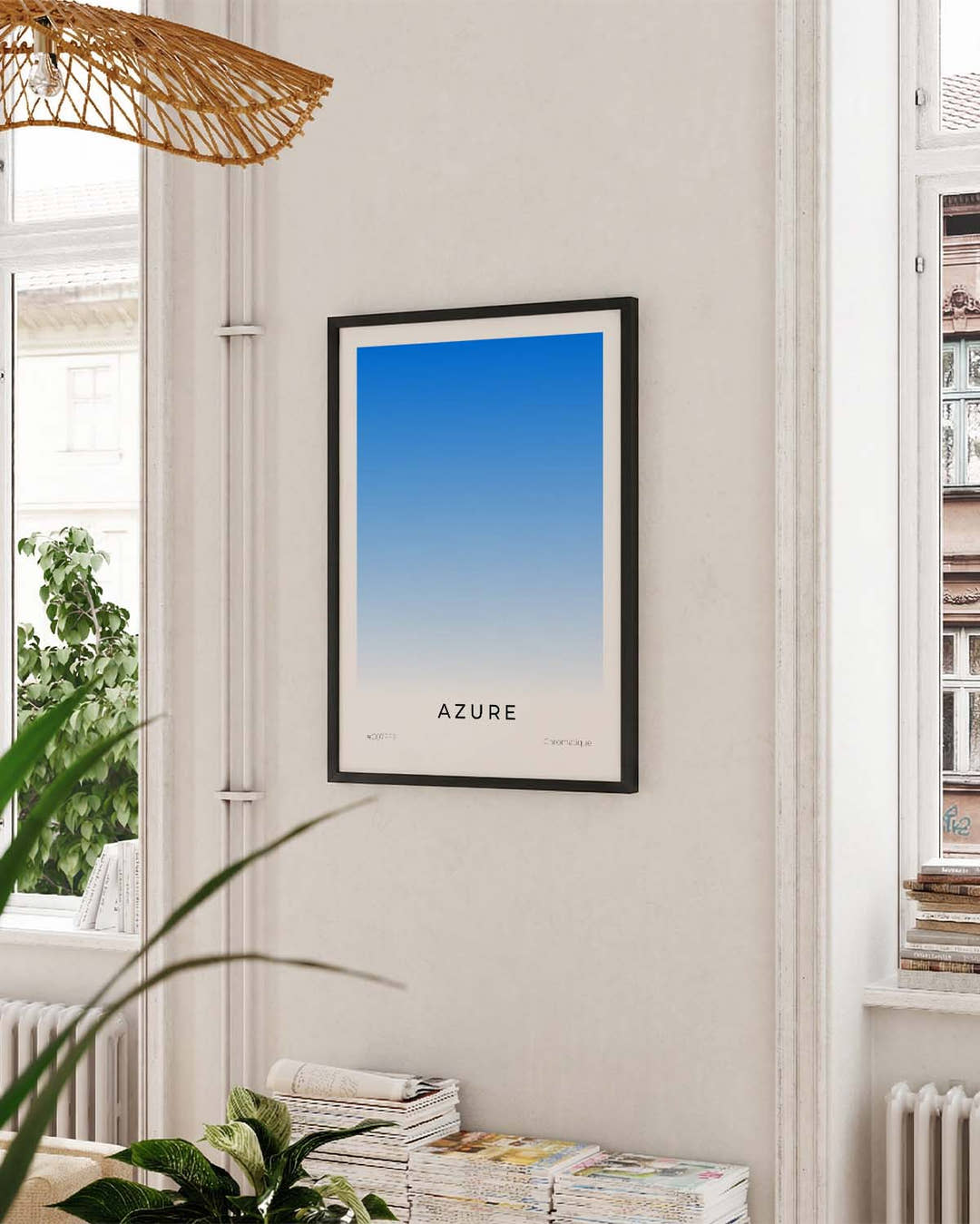 Azure | Minimalist Art Poster