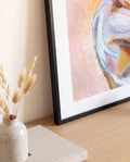 Embrace | Pastell Figuren Poster