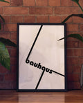Bauhaus | Minimalistisches Poster