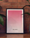 Blush | Minimalist Art Poster