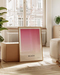 Blush | Minimalist Art Poster