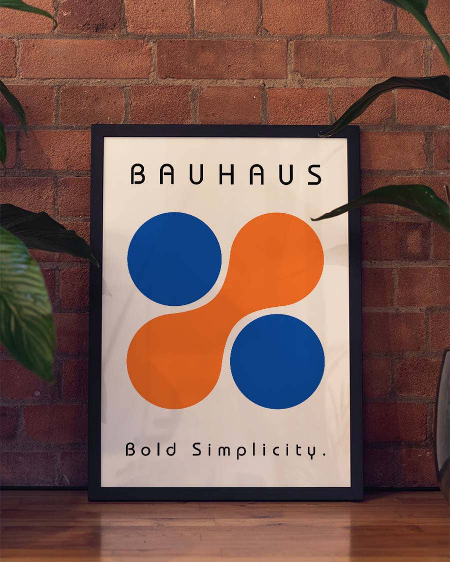 Bold Simplicity | Bauhaus Poster