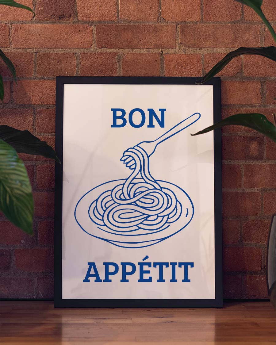 Bon Appétit | Typografie Poster