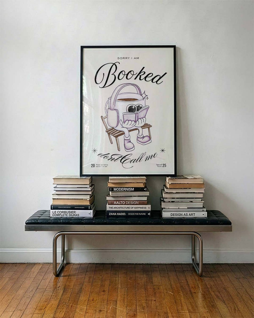Booked | Illustration Poster