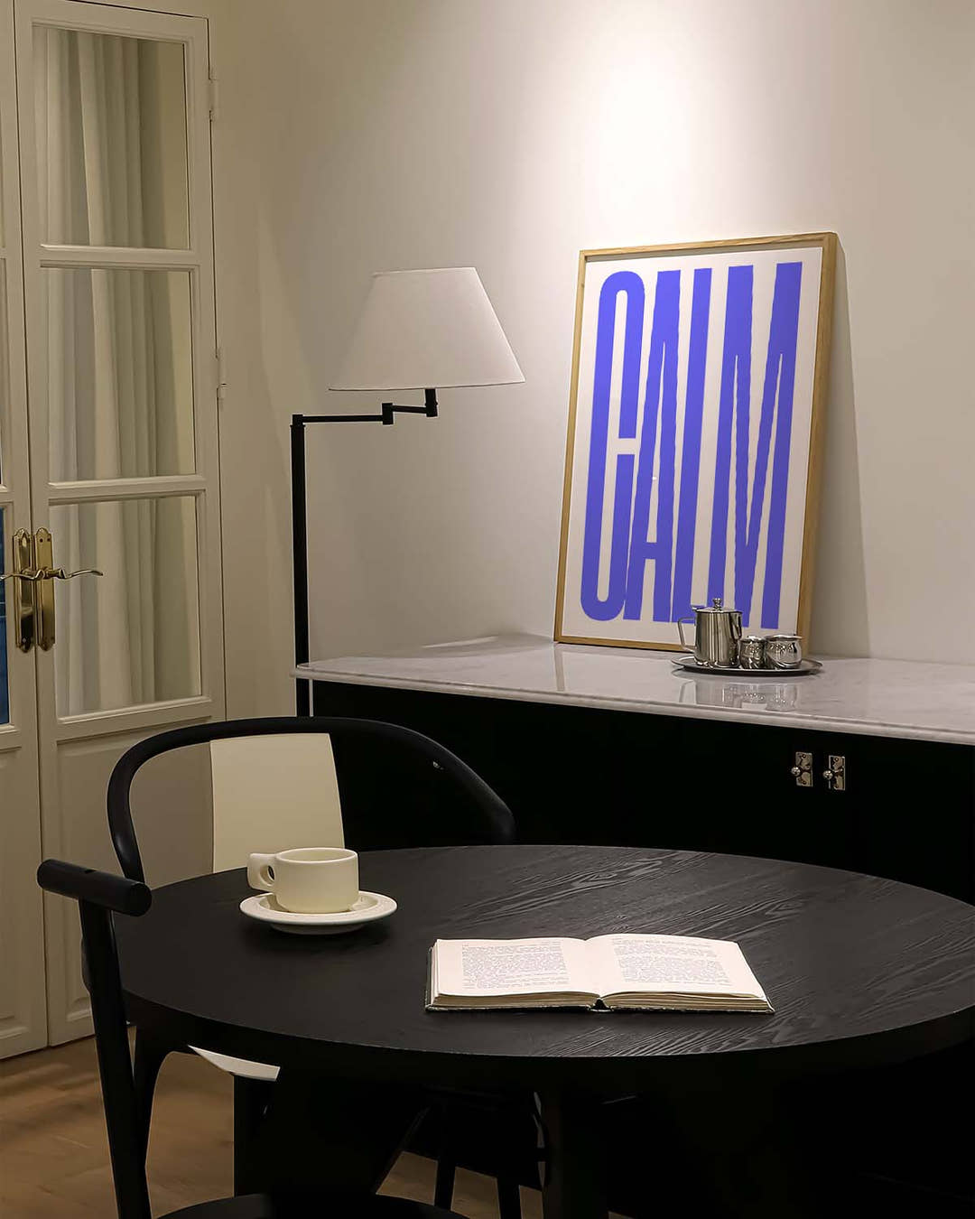 Calm | Typografie Poster