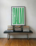 Calm | Typografie Poster