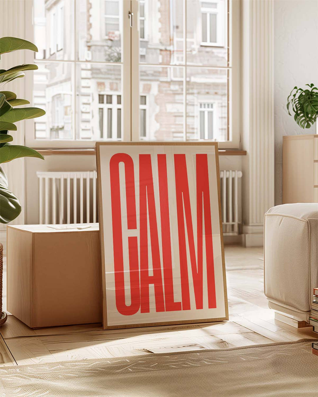 Calm | Typografie Poster