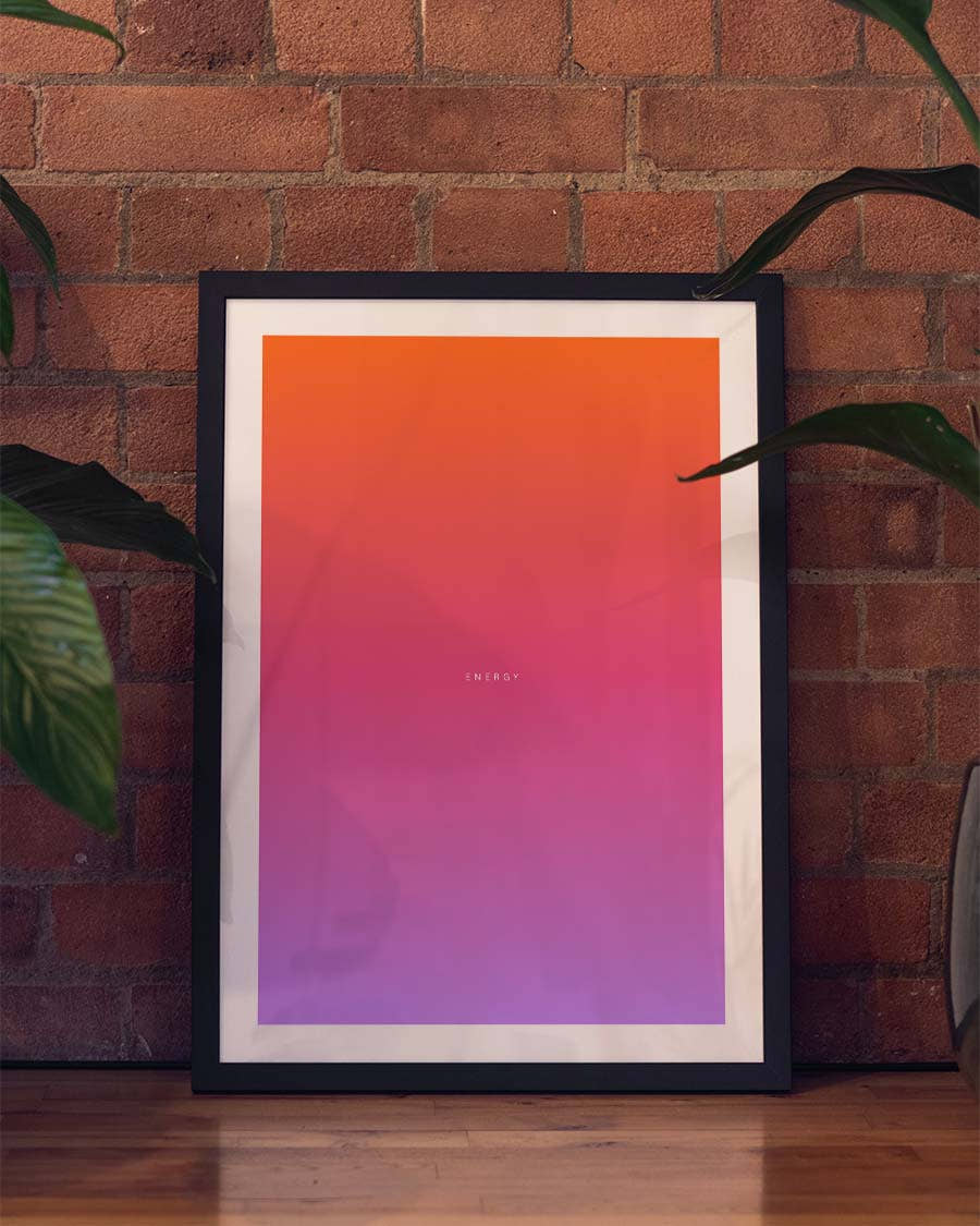 Energy | Minimalist Art Poster