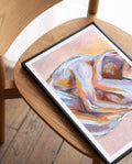 Embrace | Pastell Figuren Poster