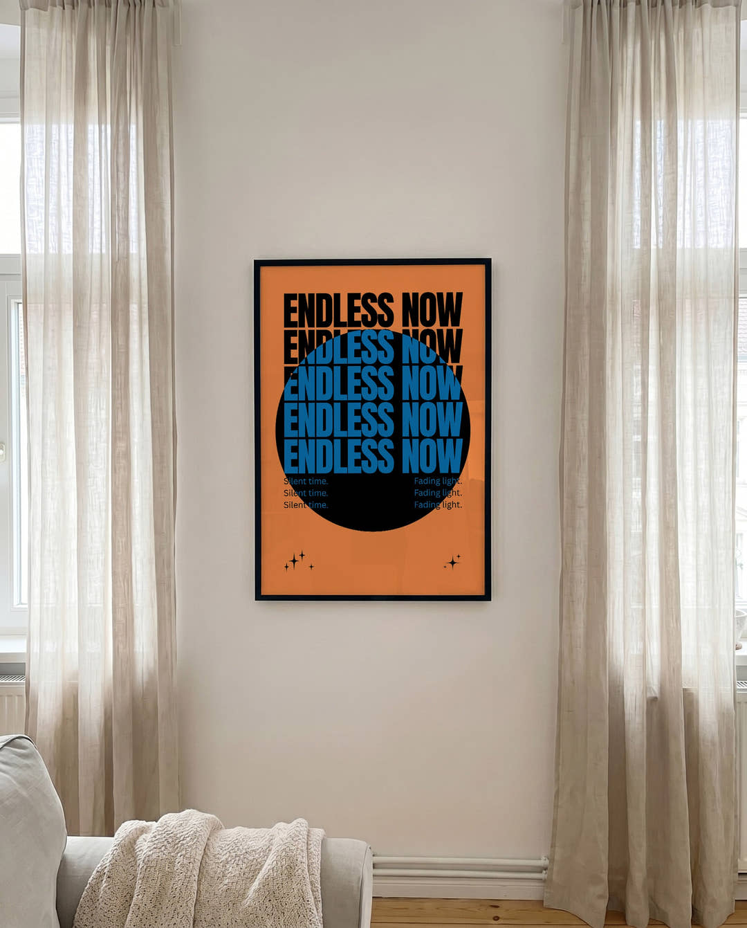 Endless Now | Typografie Poster