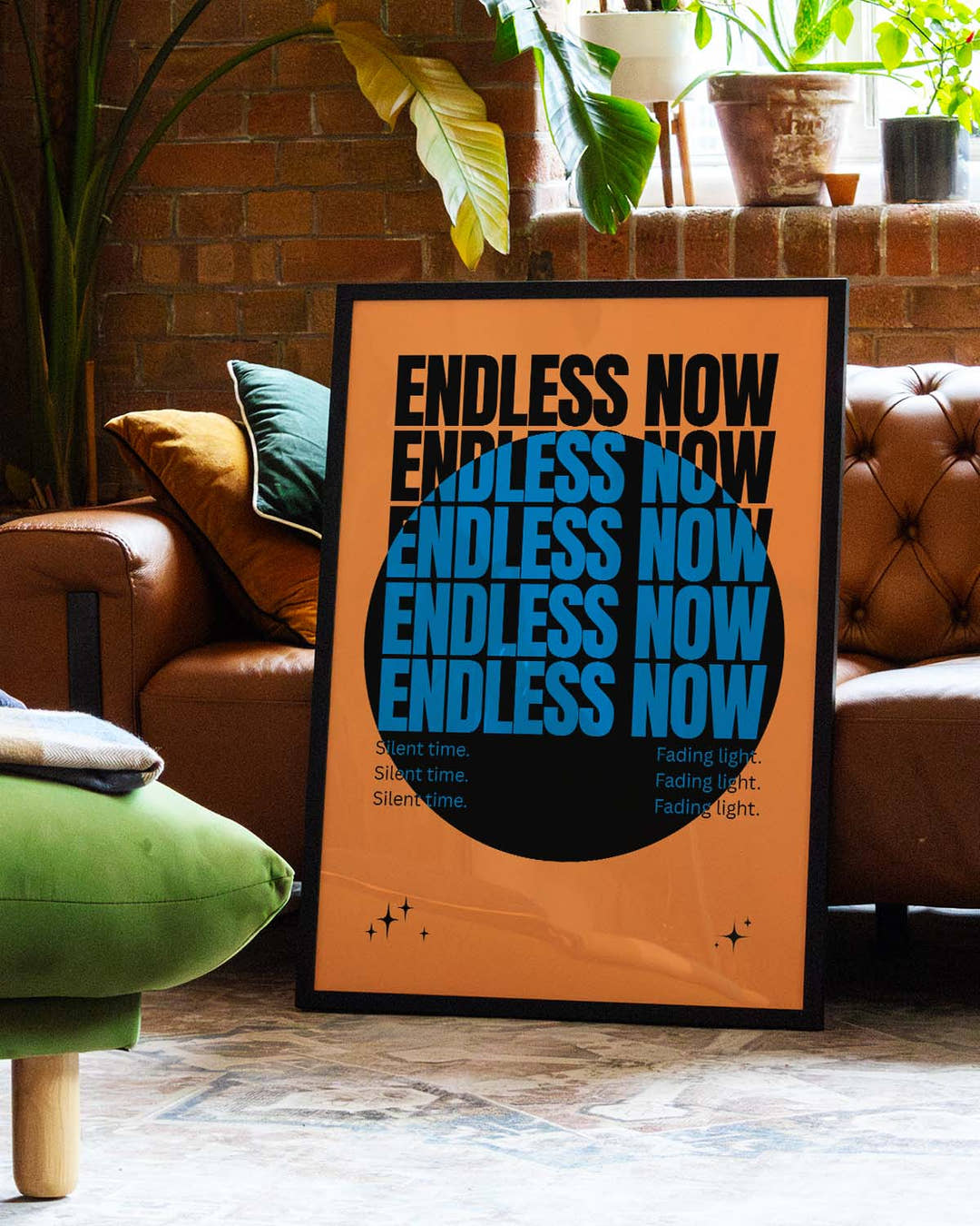 Endless Now | Typografie Poster