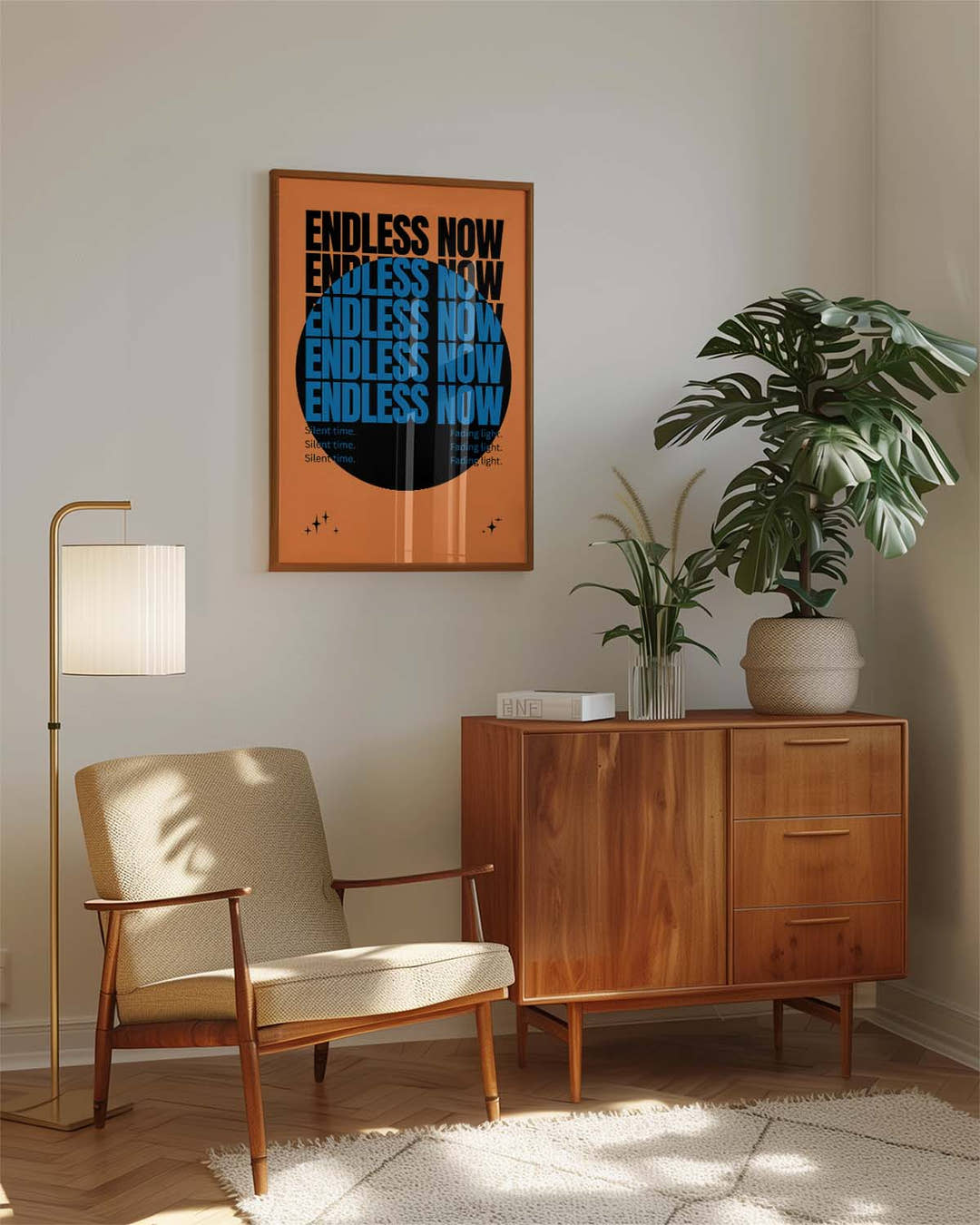 Endless Now | Typografie Poster