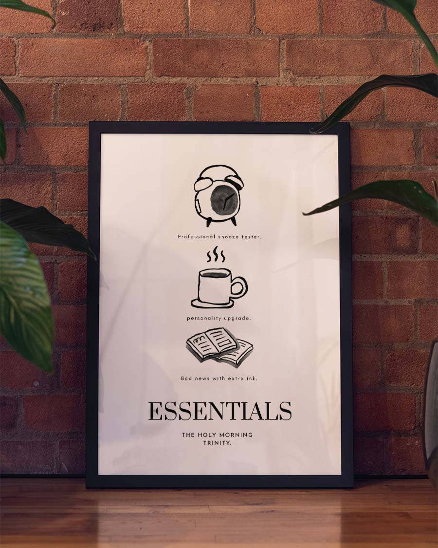 Essentials | Illustratives Morgenmotiv